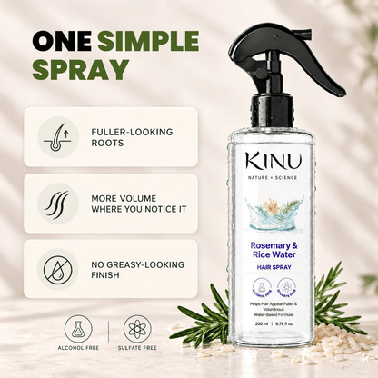 Rosemary & Rice Water Hair Spray