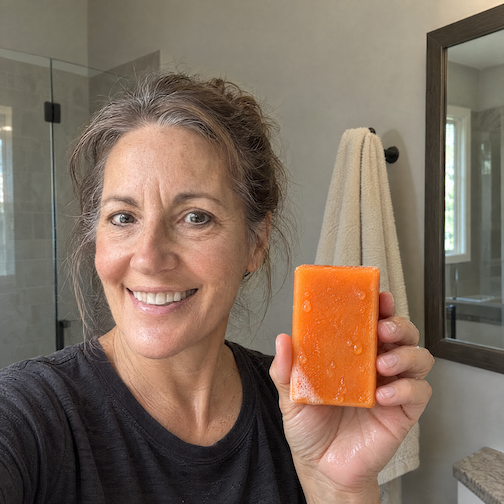 Persimmon Soap for Stubborn Midlife Odor
